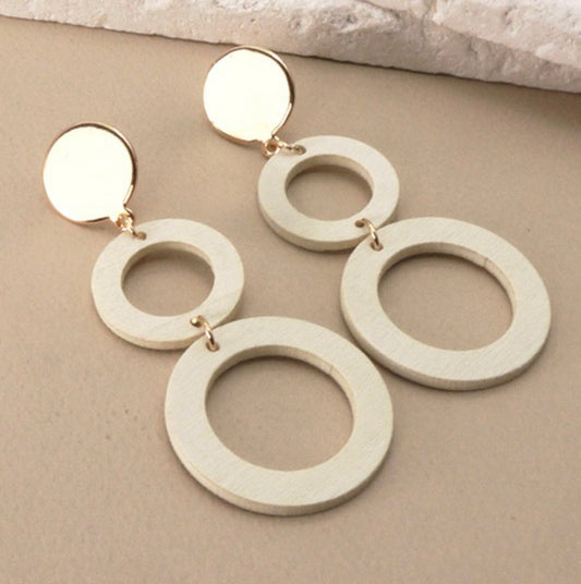 GEOMETRIC EARRINGS-878