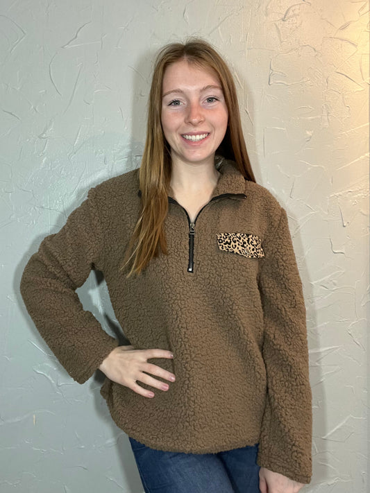 Mocha Cozy Pullover