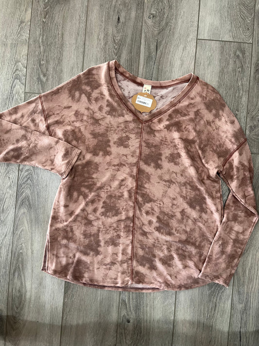 Tie Dye Long Sleeve Top