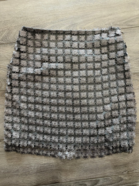 Mixed Crochet Lace Skirt