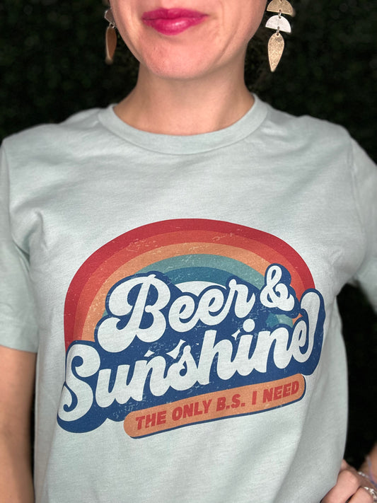 BEER & SUNSHINE GRAPHIC