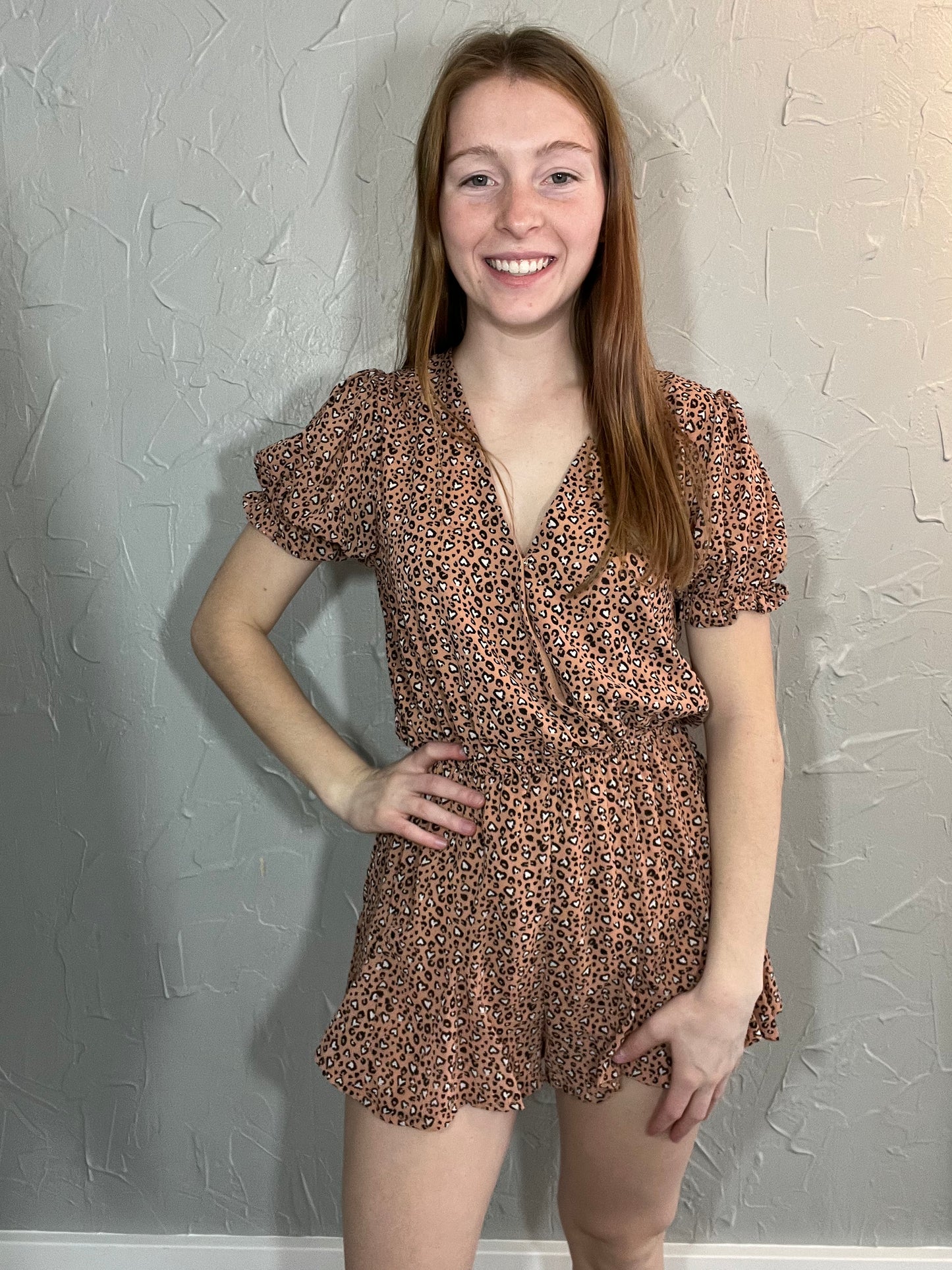 Printed Romper