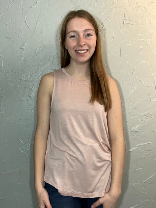 Scoop Neck Basic Tank