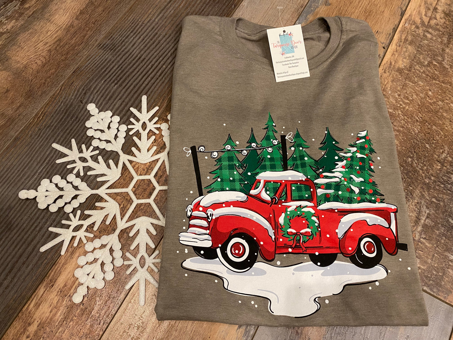 RED TRUCK GRAPHIC T